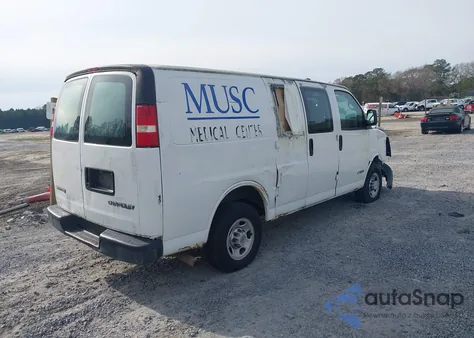 2004 Chevrolet Express from USA, damaged, VIN 1GCGG25V641209804